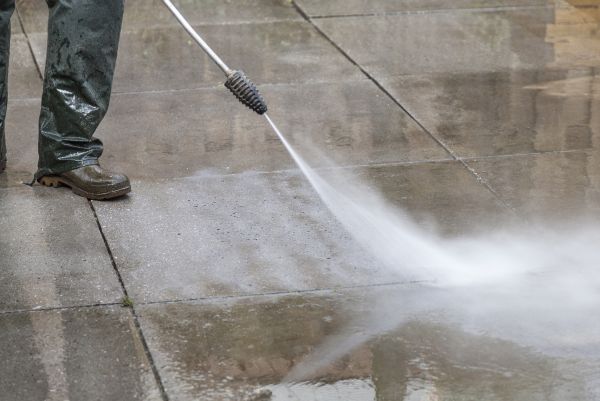 Concrete Power Washing in Bloomington