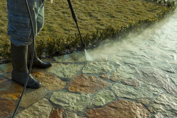 Stone Power Washing in Bloomington