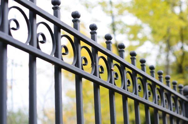 Wrought Iron Fence Cleaning in Bloomington