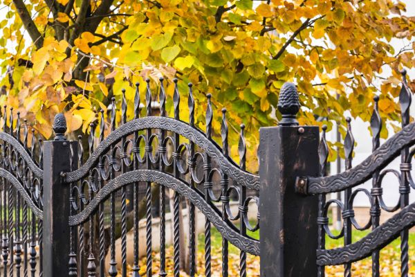 Wrought Iron Fence Washing in Bloomington