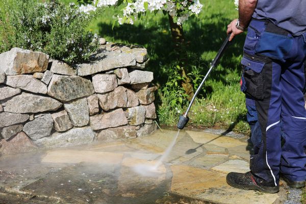 Stone Pressure Washing in Bloomington
