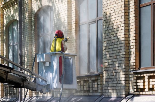 Brick Facade Cleaning in Bloomington