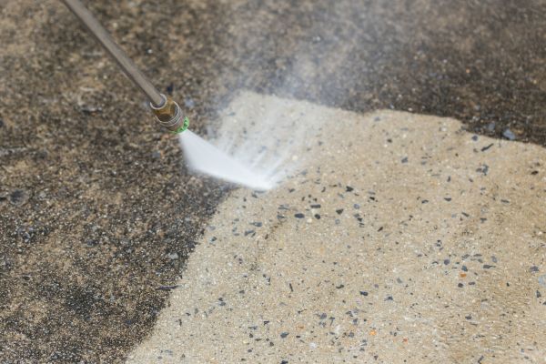Deck Concrete Cleaning in Bloomington