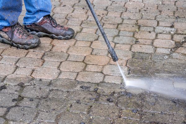Stone Patio Cleaning in Bloomington